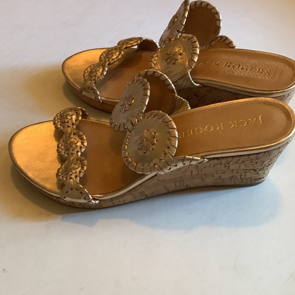 Jack Rogers Lauren Mid Wedge Sandals 7.5 - Picture 5 of 13